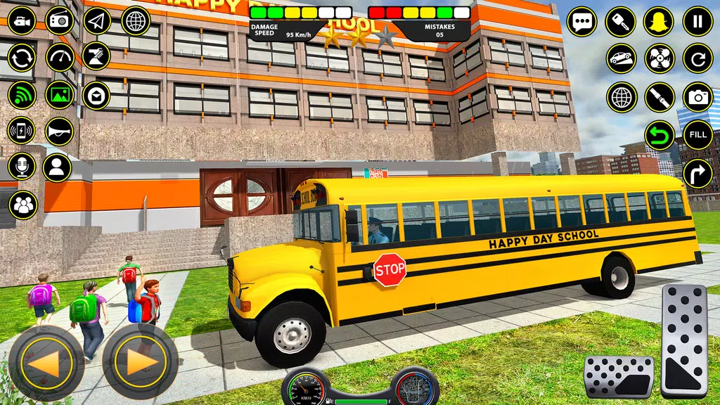 School Bus Coach Driver Games 스크린샷 0