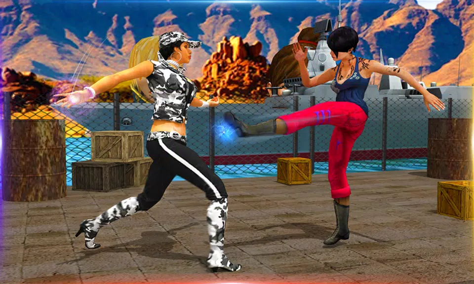 Women Kung Fu Fighting Schermafbeelding 3