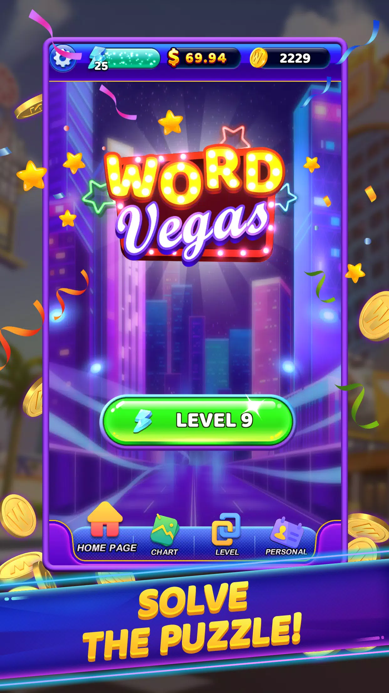 Word Vegas Tangkapan skrin 0