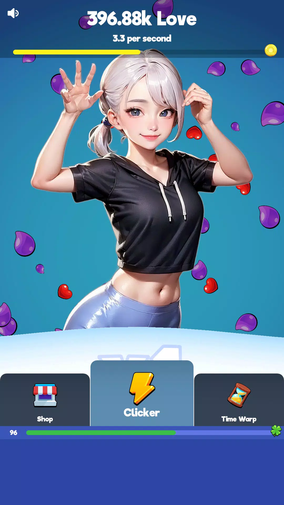 Sexy touch girls: idle clicker ဖန်သားပြင်ဓာတ်ပုံ 1