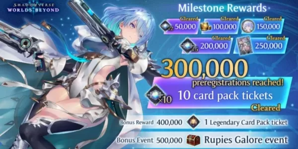 Shadowverse: Worlds Beyond Hits 300k wstępne rejestracje, zaprezentuje nowe kamienie milowe