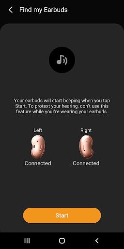 Schermata Galaxy Buds Live Manager 1