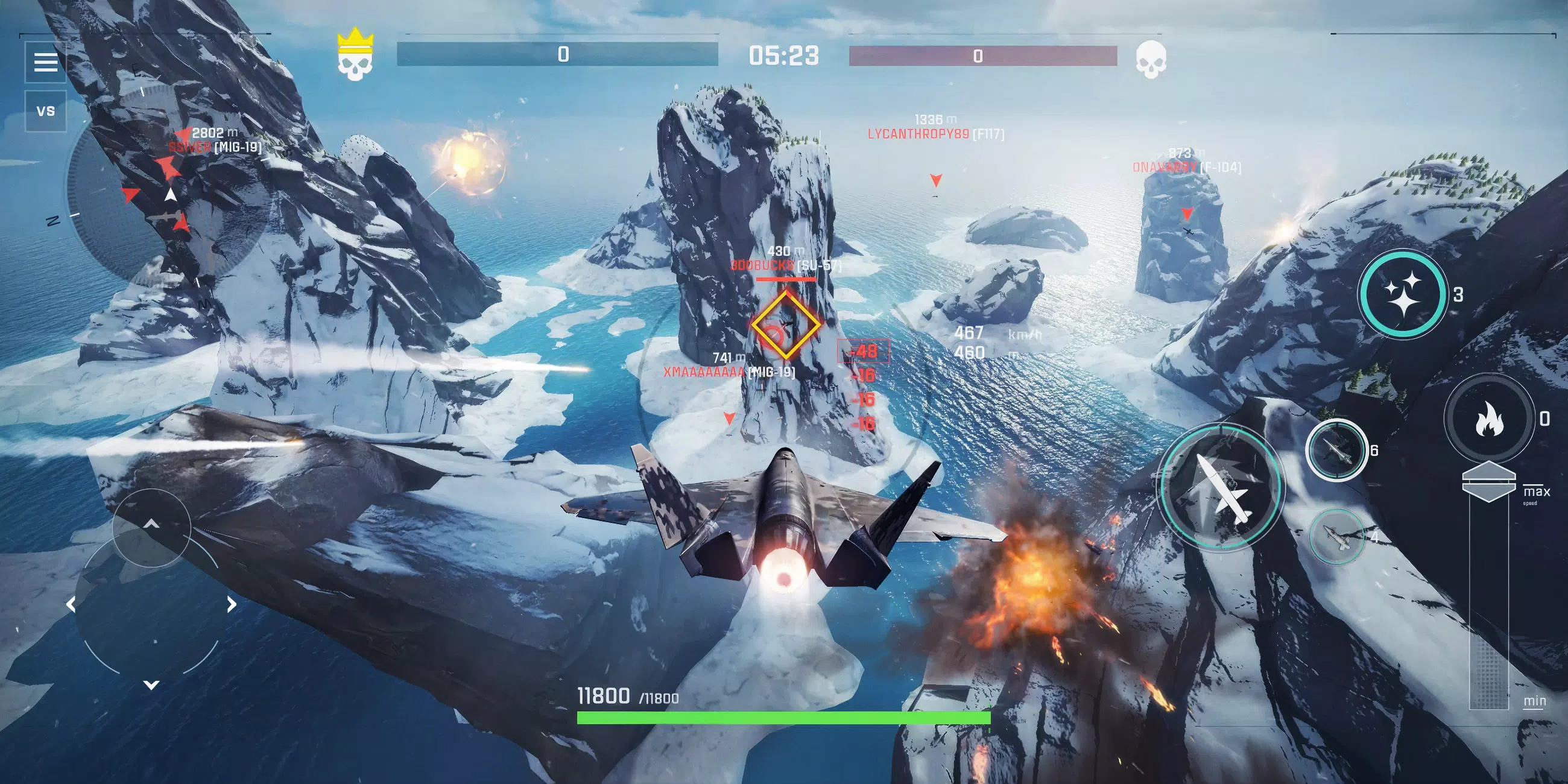 Sky Combat 2 Captura de pantalla 2