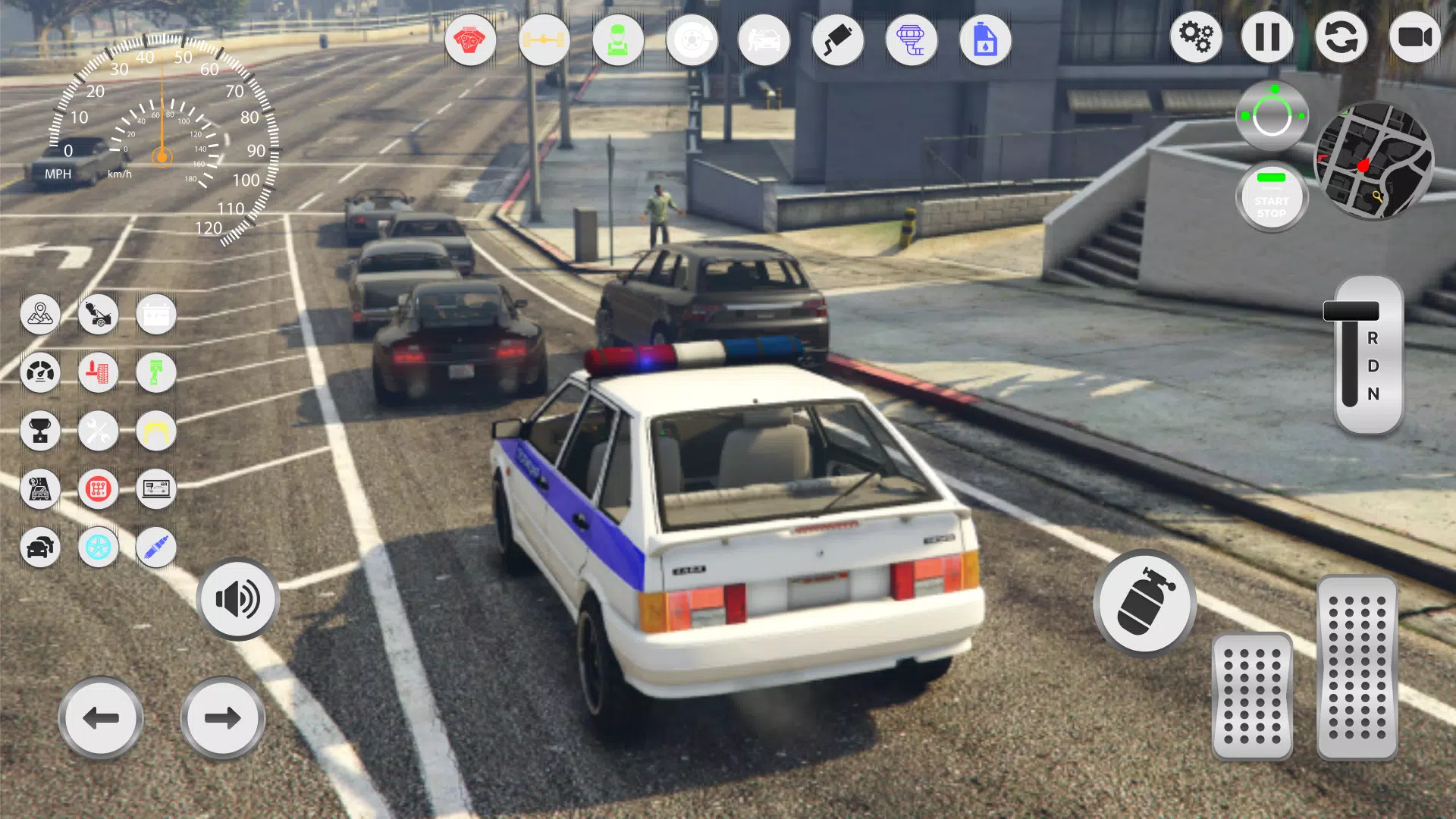 Lada 2114 Police Pursuit 스크린샷 3