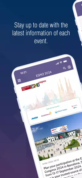 ESMO Events स्क्रीनशॉट 1