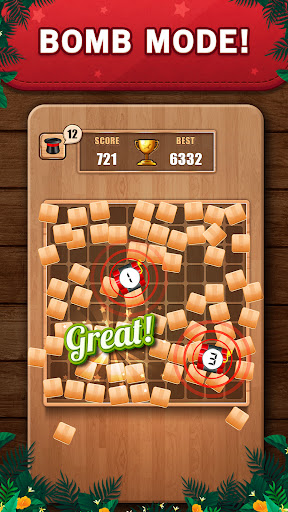 Wooden 100 Block Puzzle Game应用截图第2张