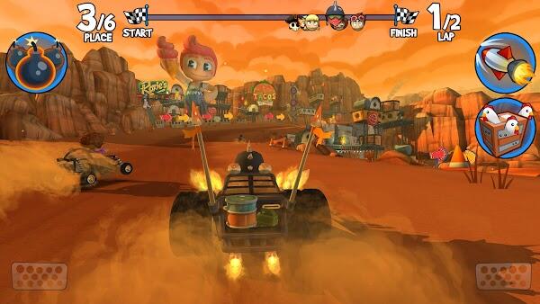 Beach Buggy Racing 2 Mod Apk無限的錢和寶石