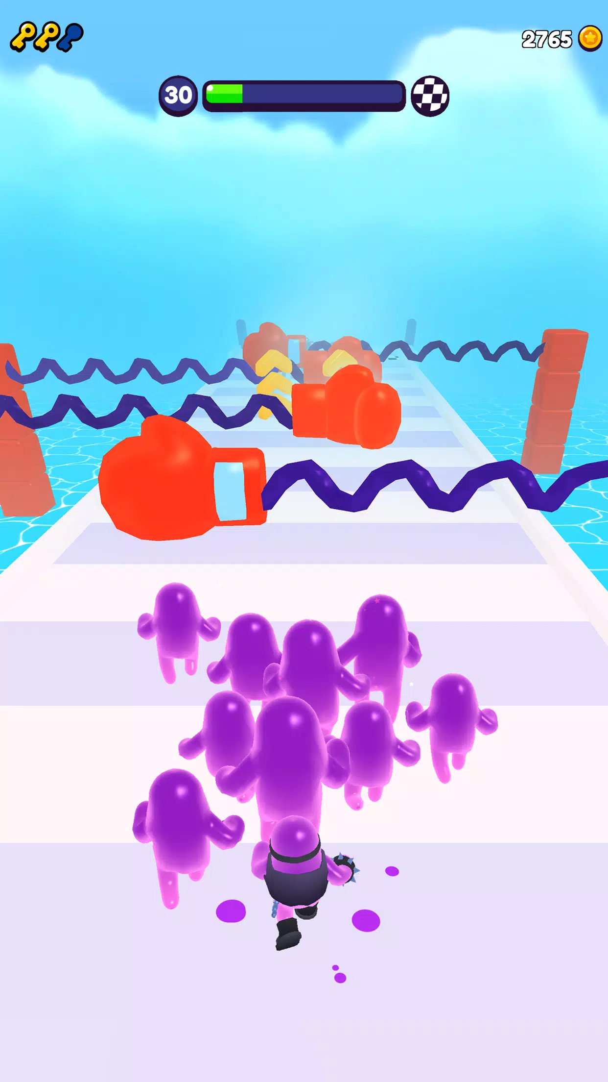 Join Blob Clash 3D: 赛跑游戏应用截图第1张