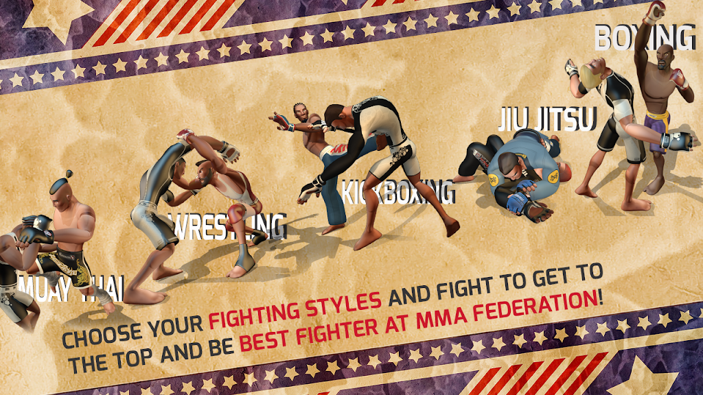 MMA Federation - Card Battler 스크린샷 1