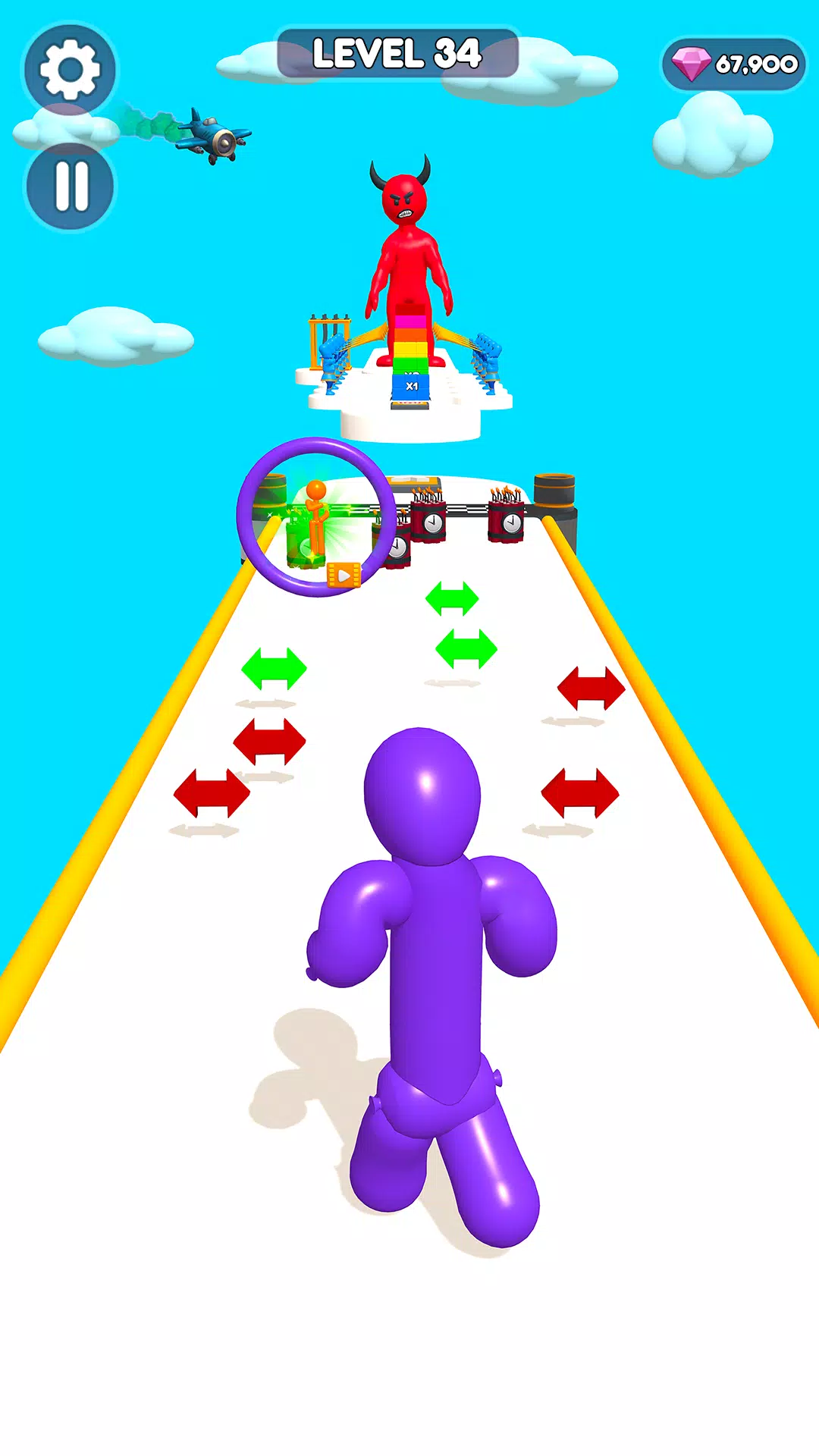 Screw-Man Rush 3D Скриншот 2