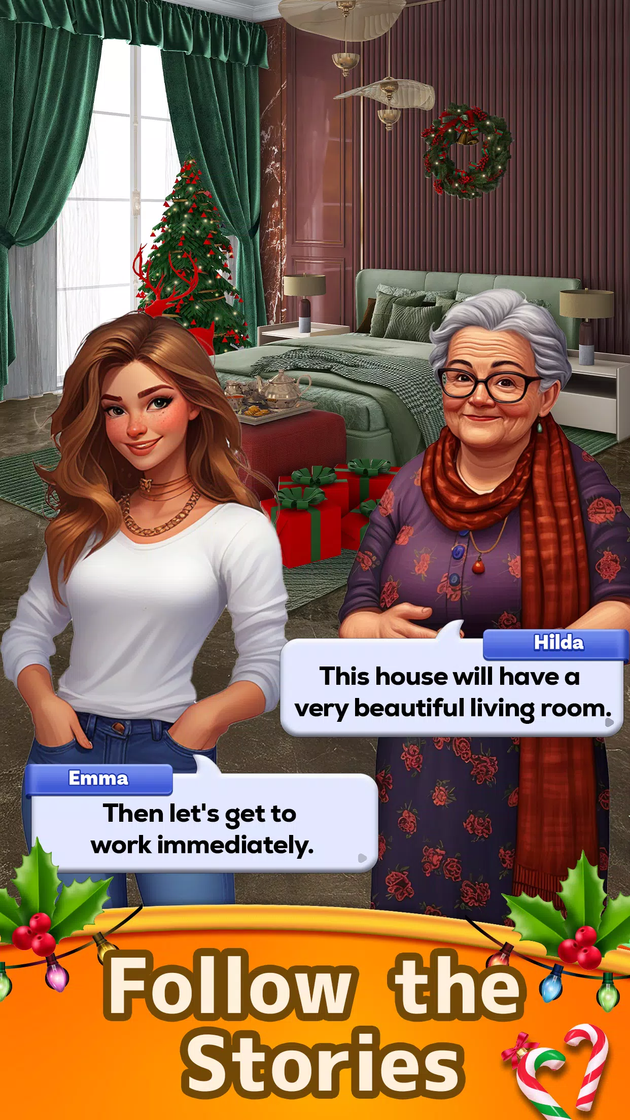 Christmas Match: Home Design應用截圖第3張