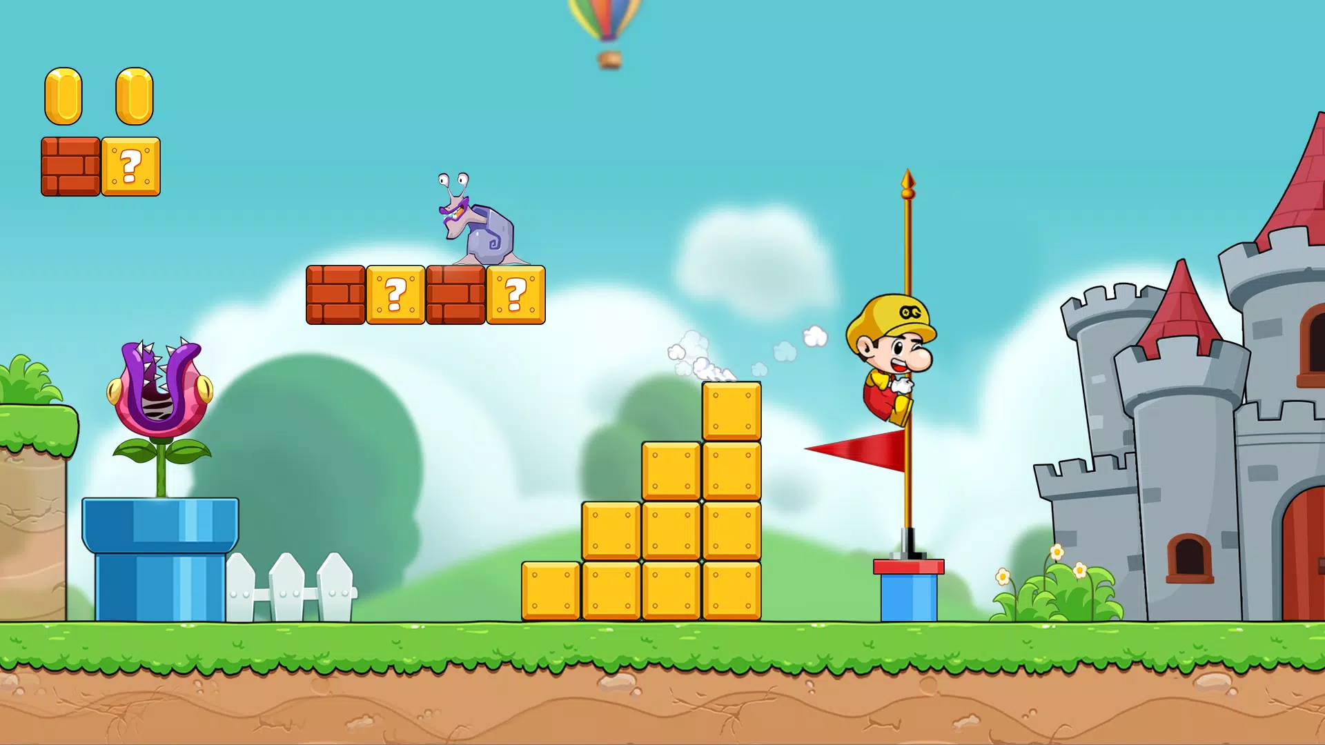 Bean's World Super: Run Games ภาพหน้าจอ 2