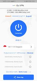 Go VPN - Google One-Key SignIn Captura de tela 1