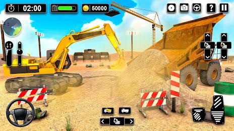 Heavy Sand Excavator 3D Sim スクリーンショット 3