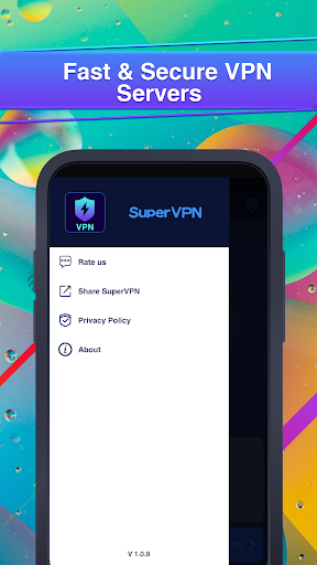 Super VPN - Stable & Fast VPN Captura de tela 1