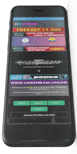 Okestream .info tv スクリーンショット 0