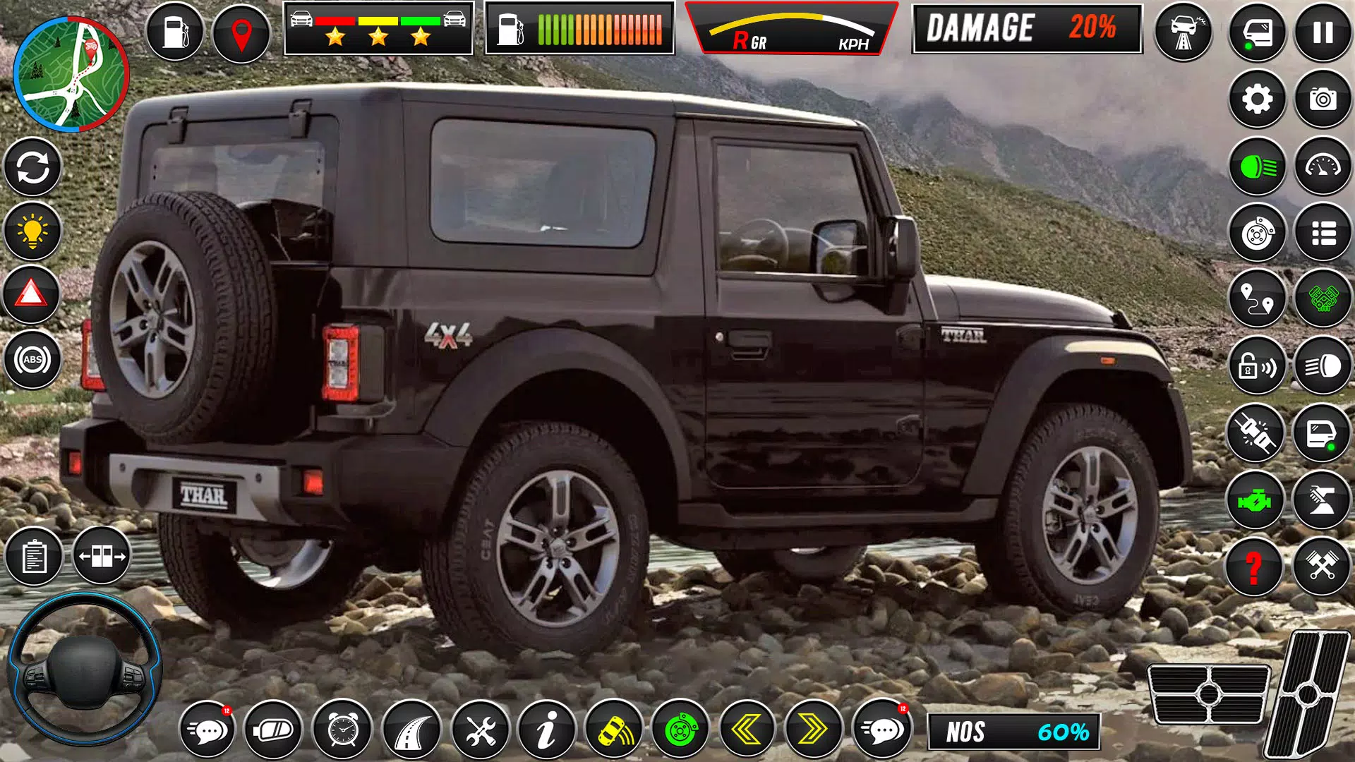 Offroad Jeep Game Simulator 3d Captura de tela 3
