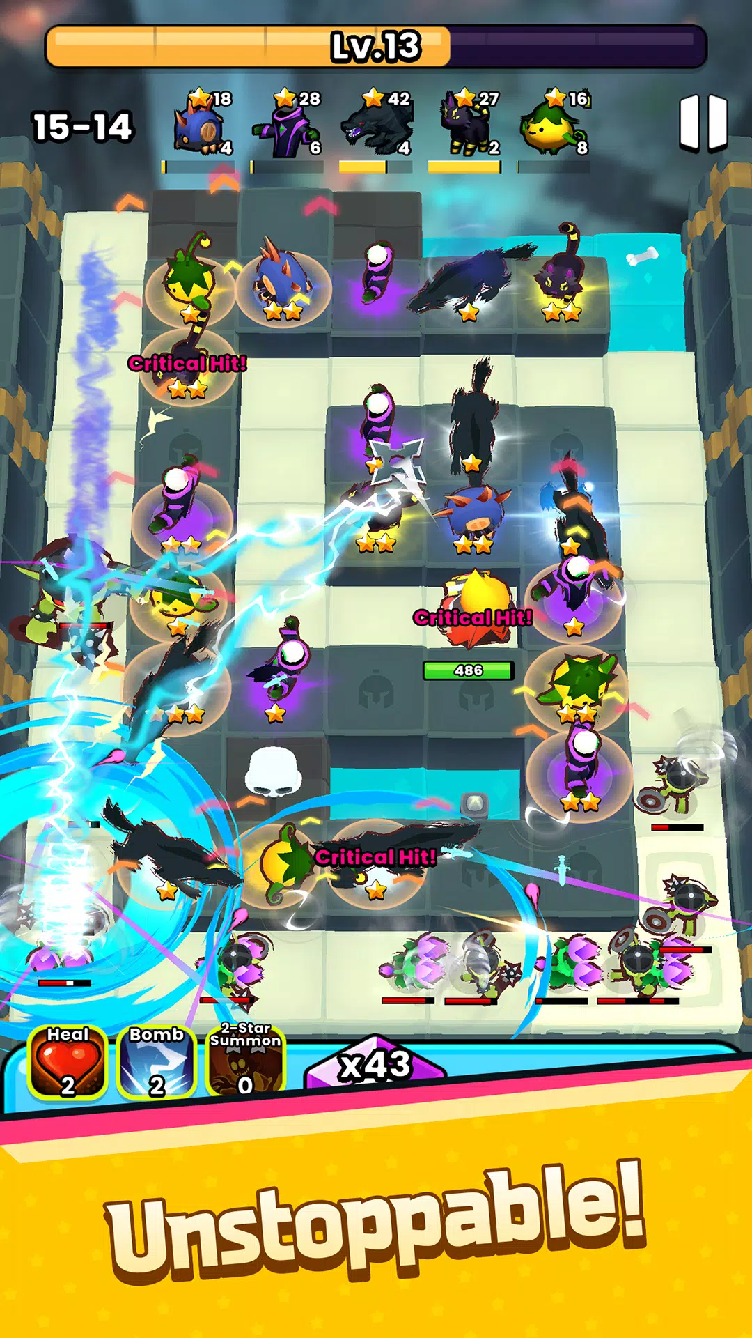 Monstars Evolution Defense TD Zrzut ekranu 3