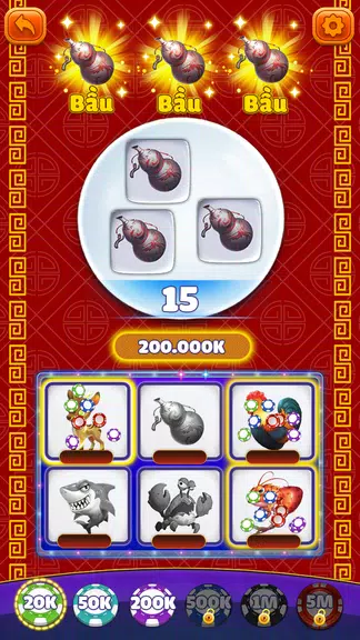 Bau Cua - Bầu Cua Tôm Cá Captura de tela 1