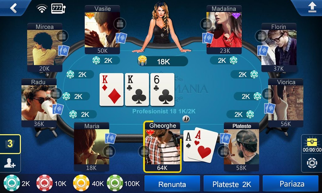 Poker Romania Capture d'écran 3