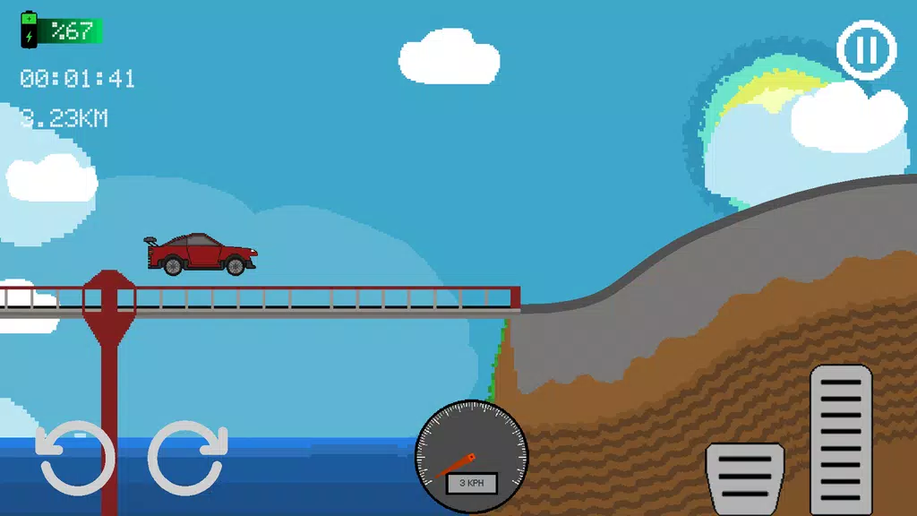 Pixel Car Racing Captura de tela 3