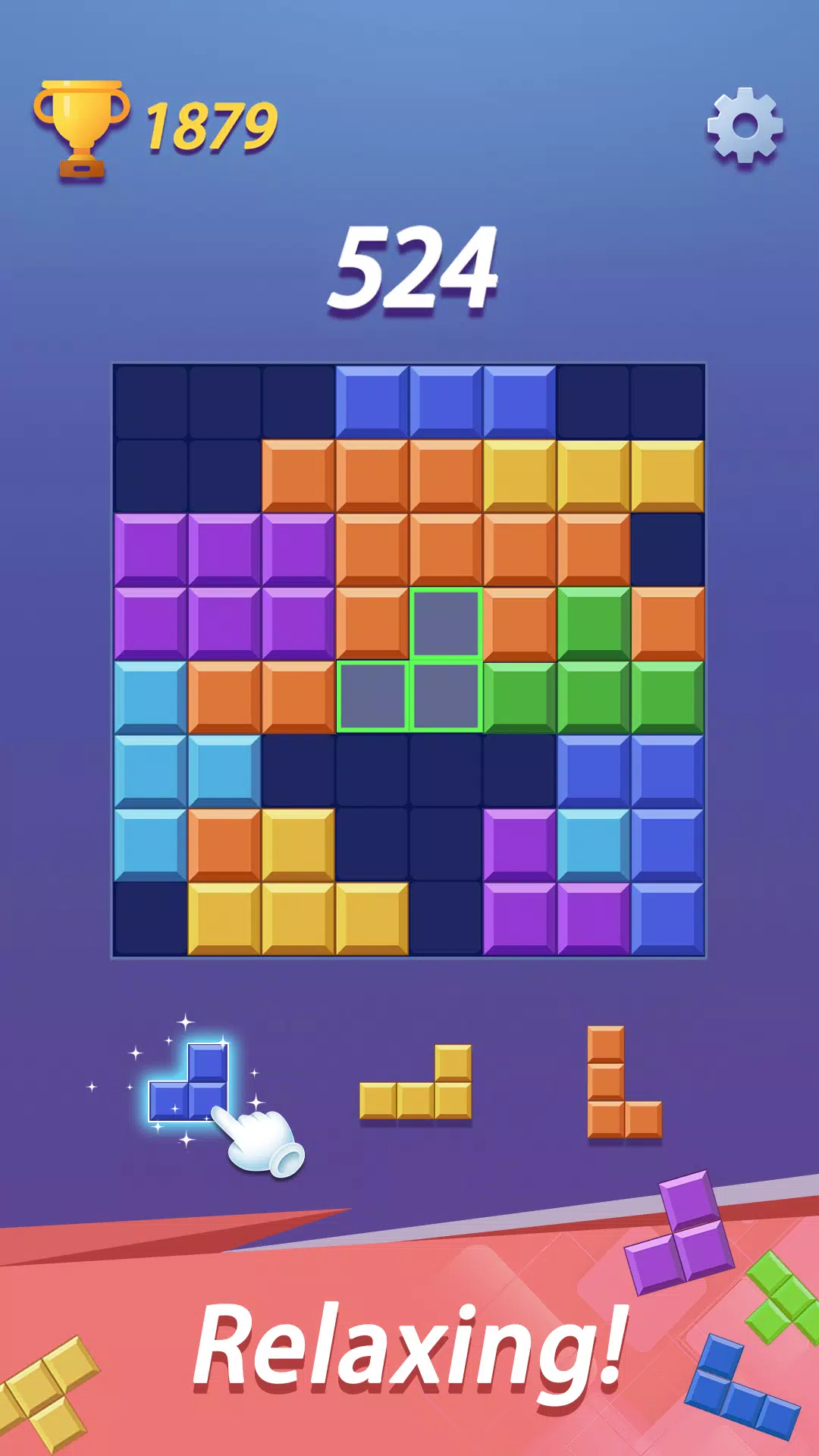 Block Puzzle: Combo Mania! Capture d'écran 1