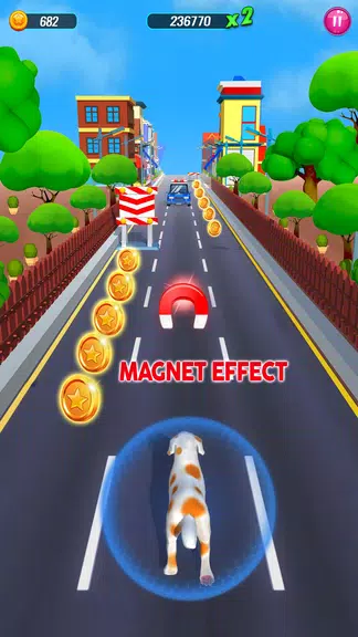 Pet Run Dog Runner Games Ảnh chụp màn hình 2
