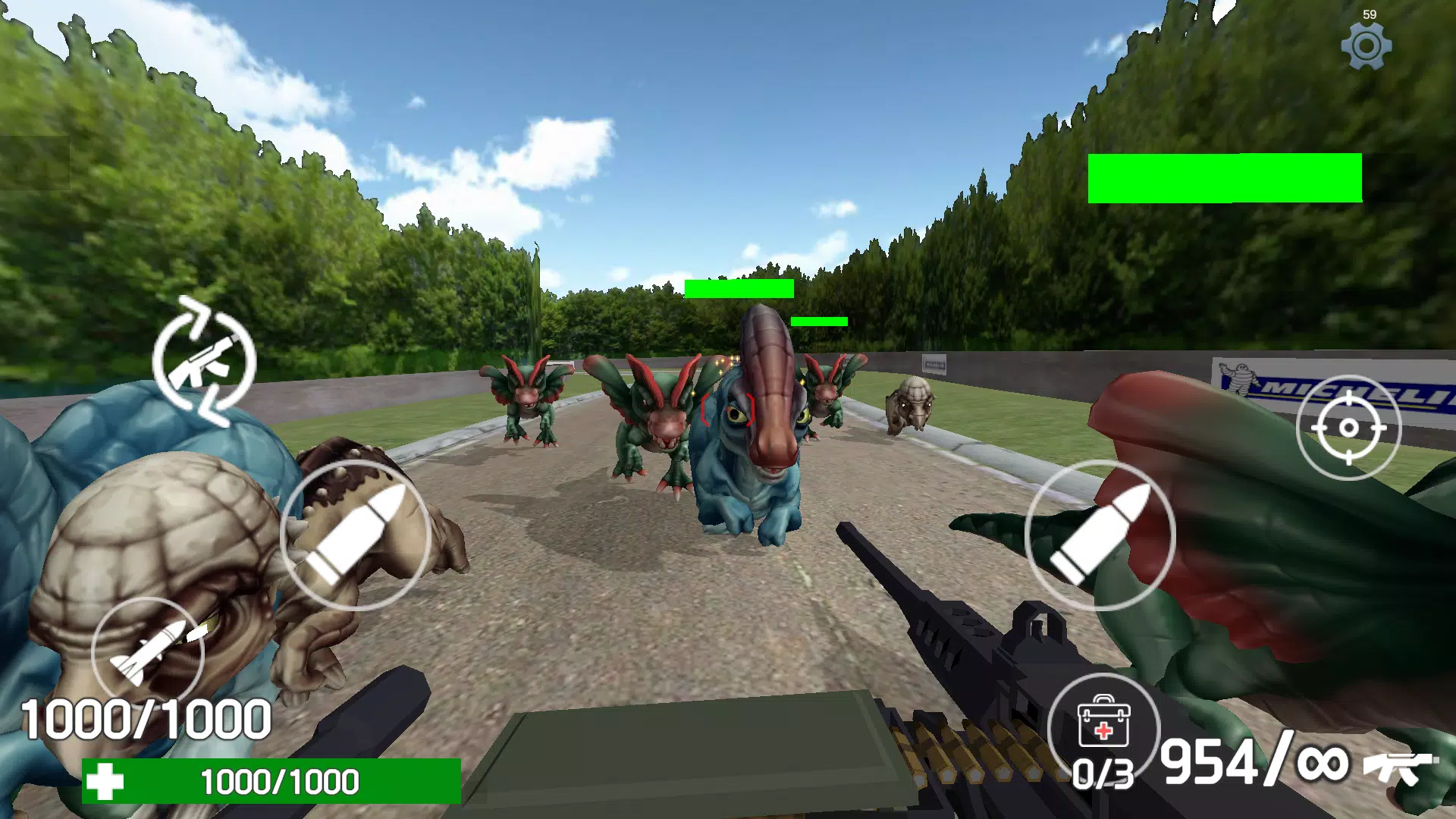 Dinosaur Park: Jurassic Chase スクリーンショット 2