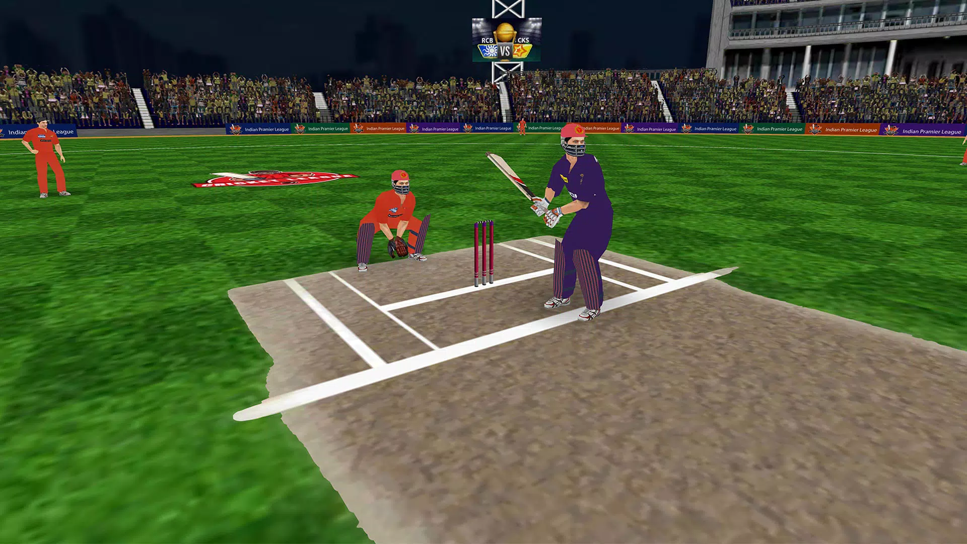 Indian League Cricket Games Captura de pantalla 0