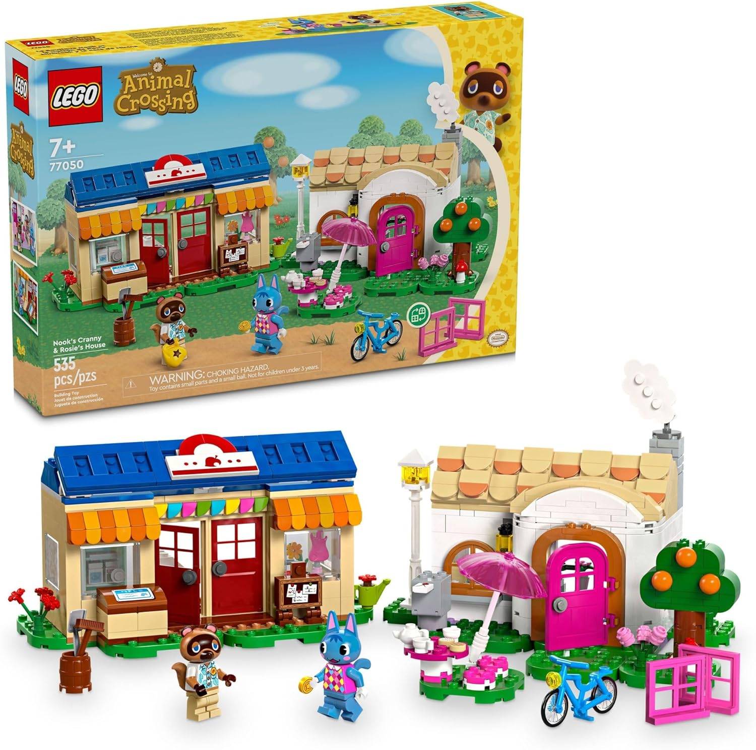 Lego Animal Crossing Nook’un Crynry & Rosie’nin Evi