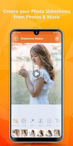 Video Maker - Photo Slideshow Maker with music Captura de tela 1