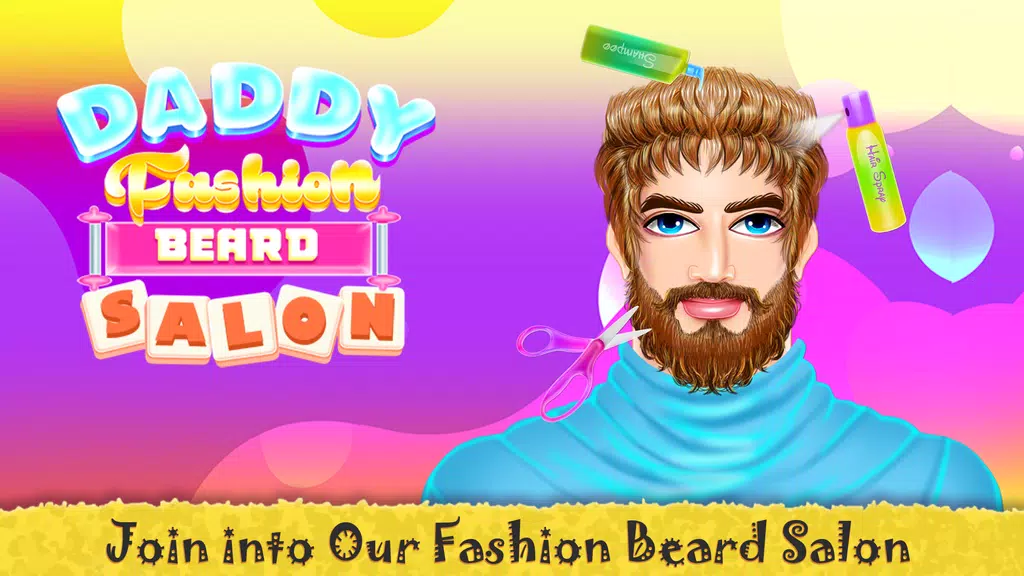 Daddy Fashion Beard Salon Captura de pantalla 2