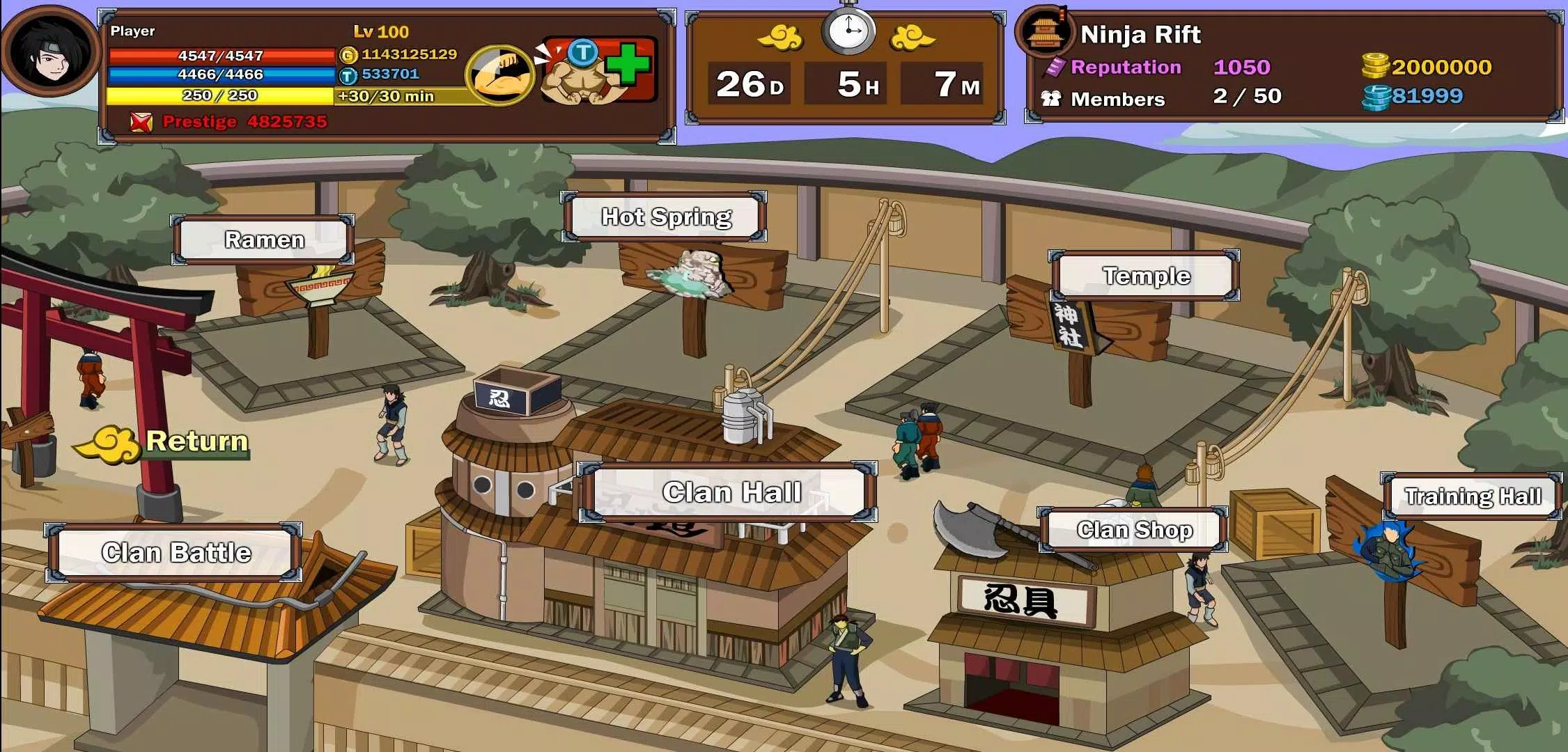 Ninja Rift Скриншот 2