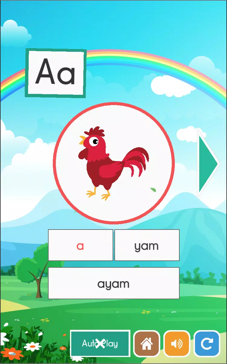 Belajar ABC, Nombor dan Warna Скриншот 0