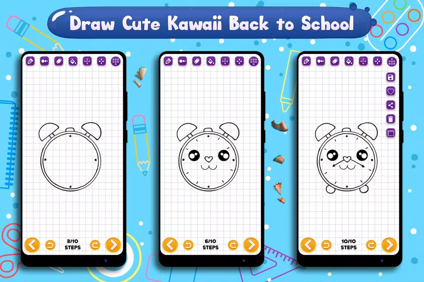 Learn to Draw School Supplies应用截图第1张