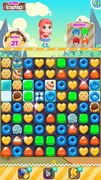 Candy Sweet Pop  : Cake Swap স্ক্রিনশট 2