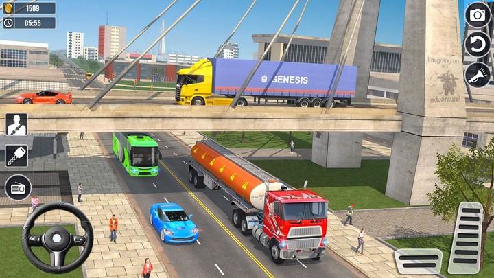 Oil-Truck Games: Driving Games スクリーンショット 3