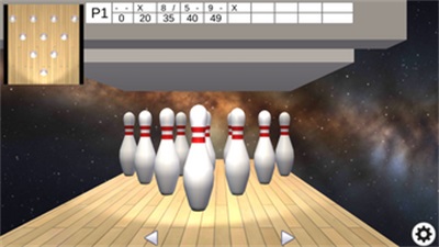 Super! 10-Pin Bowling Schermafbeelding 0