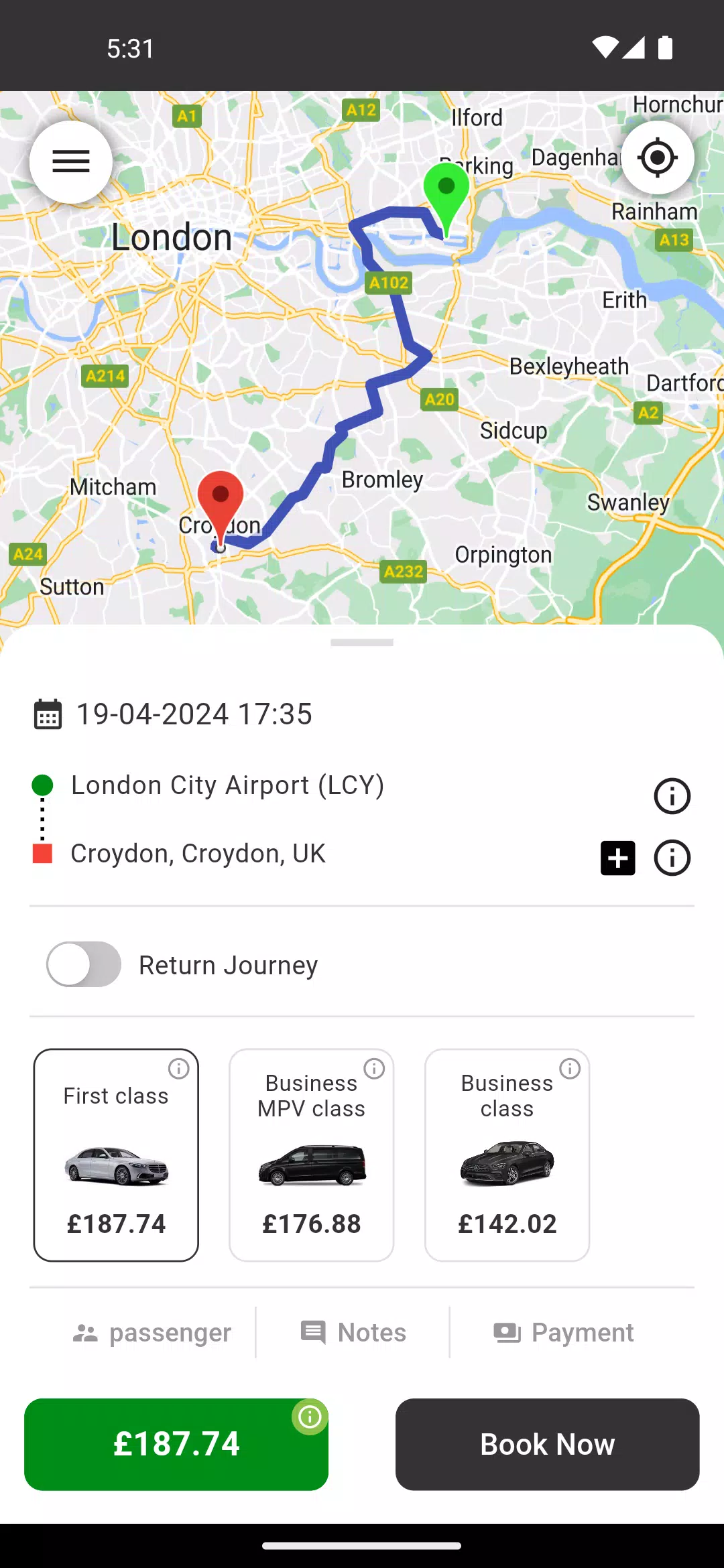 M’s Chauffeurs Screenshot 1