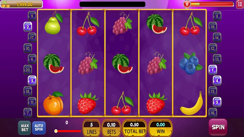Free Fruits Slot Machine Cherry Luck Capture d'écran 0