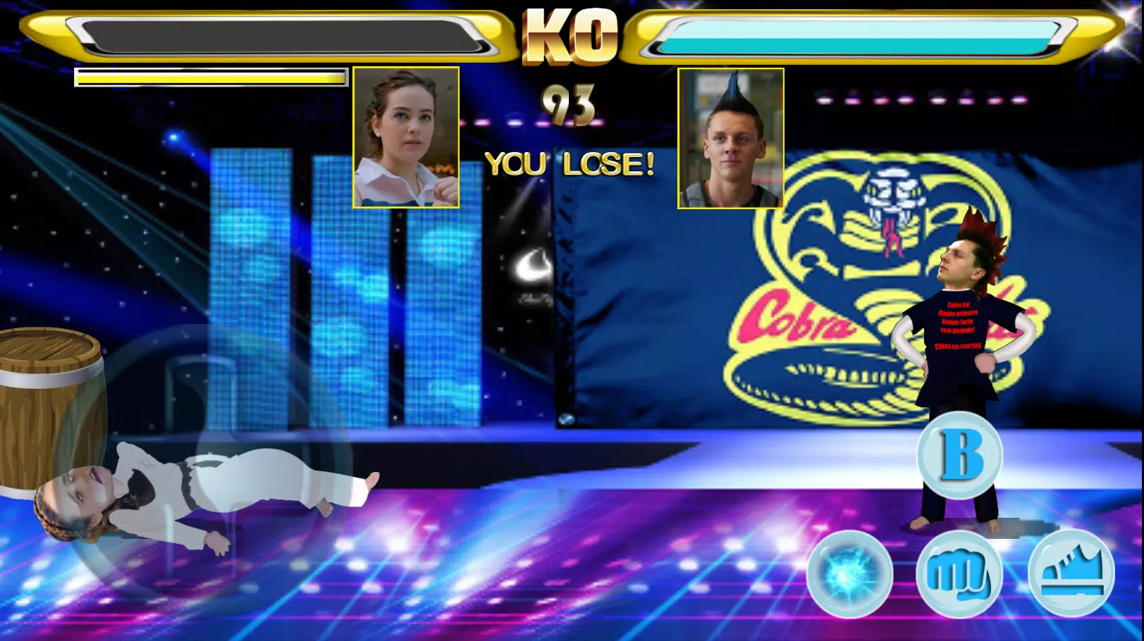COBRA KAI FIGHTERS KARATE-DO Captura de pantalla 3