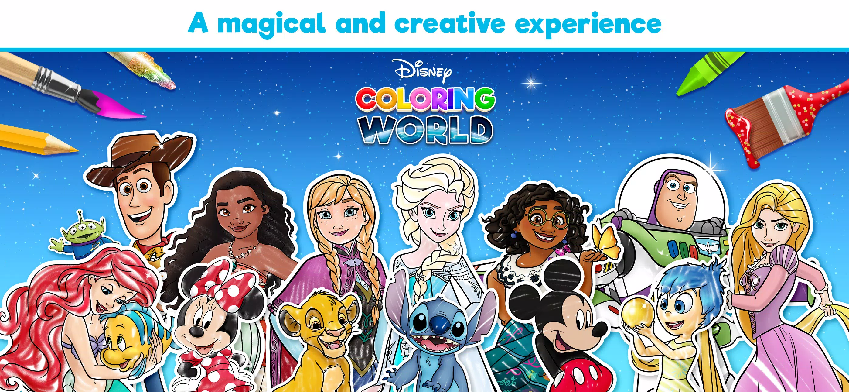 Disney Coloring World應用截圖第0張