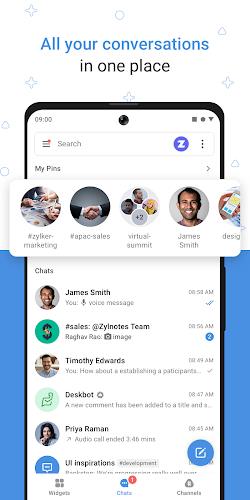 Zoho Cliq - Team Chat ภาพหน้าจอ 2