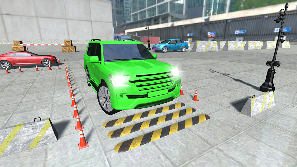 Prado Car Parking Driving Game Capture d'écran 1