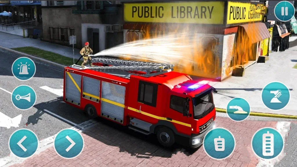 Emergency Police Fire Truck 3d應用截圖第0張