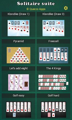 Solitaire suite - 25 in 1 Ảnh chụp màn hình 0