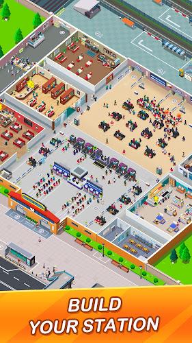 Idle Train Empire - Idle Games Ảnh chụp màn hình 1