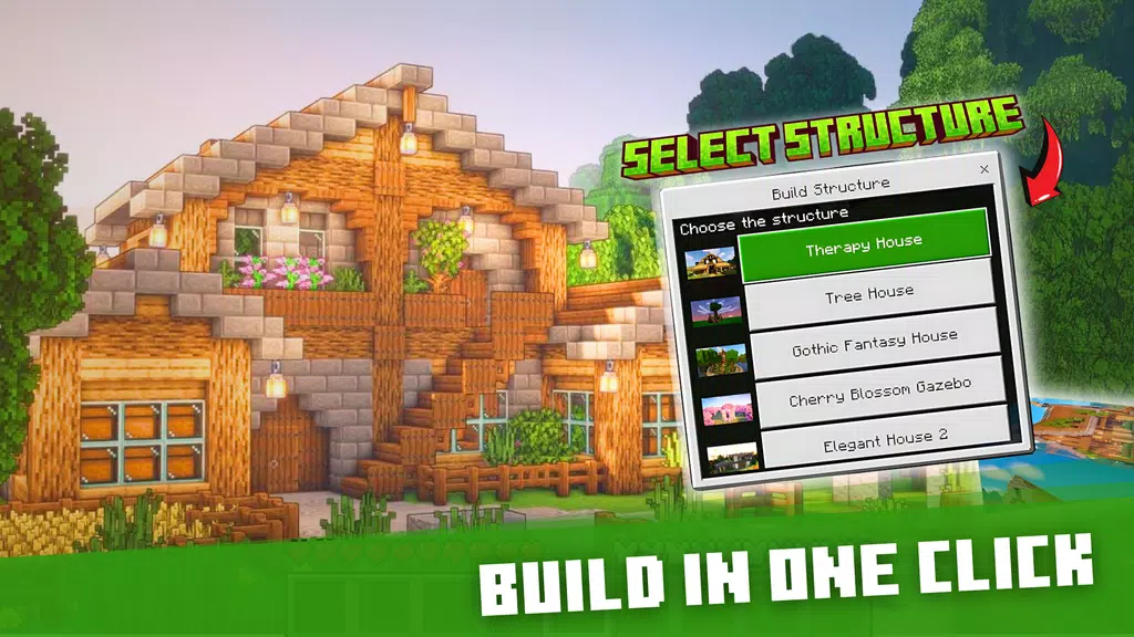 House Builder for Minecraft PE Скриншот 0