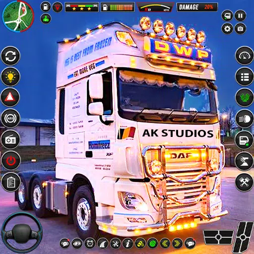 Cargo Truck Driving Euro Truck ภาพหน้าจอ 0
