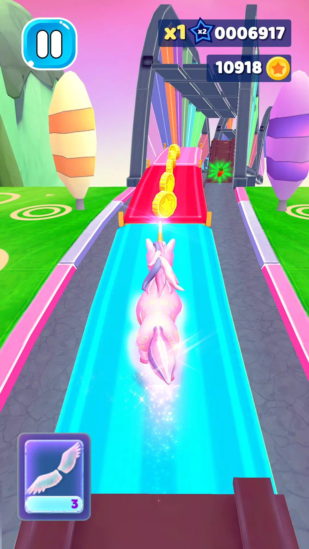 Unicorn Run: Horse Dash Games Screenshot 2